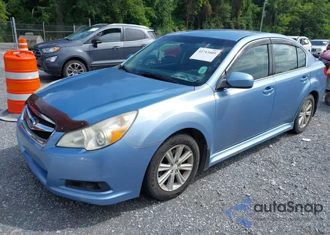 2010 Subaru Legacy 2.5I Premium from USA, damaged, VIN 4S3BMBC66A3222468